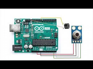 Do It Yourself (DIY) Arduino Non-contact Thermal Scanner with Buzzer: a beginner's Arduino Project