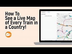 How to See a Live Map of Every Train in a Country [easy]