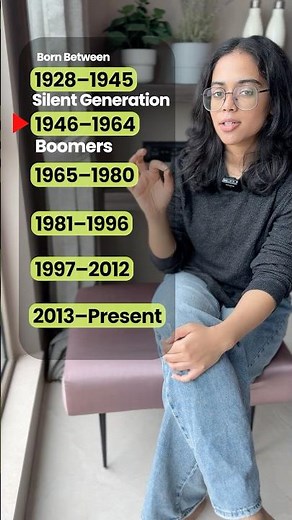 Every Generation Name Explained in 30 Seconds! 👶➡️👴 English Vocabulary #learnenglish #speakenglish