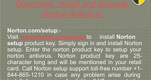Norton.com/setup-Quick Download, Install and Activate Norton Antivirus