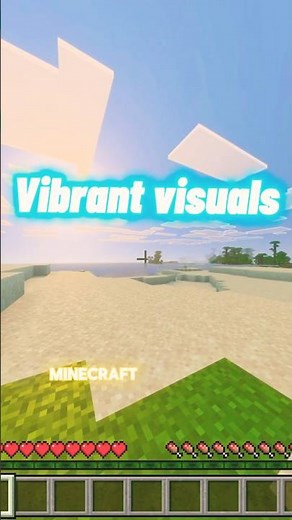 How to get vibrant visuals in Minecraft bedrock edition