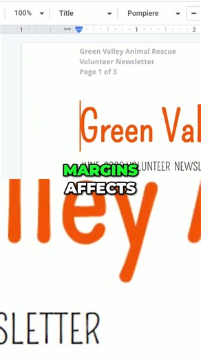 Google Docs: Adjust Margins FAST!