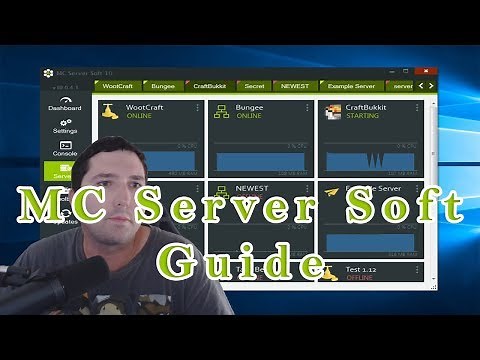 How to Host a Minecraft Server Using MC Server Soft for Windows