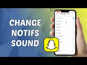 How to Change Snapchat Notifications Sound! (2025)