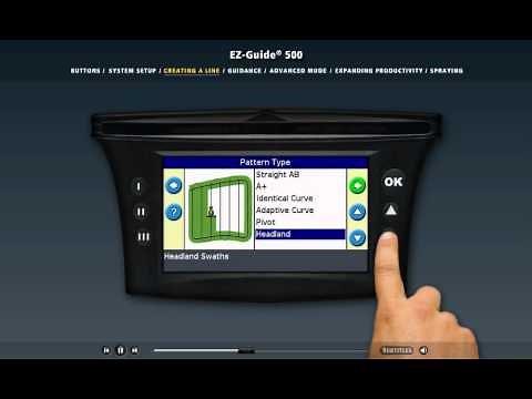 EZ-Guide 500 Demo Video - Part I