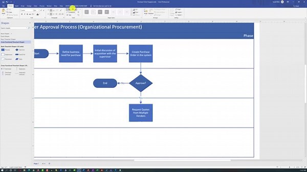 How to Use Visio to Visualize Workflow