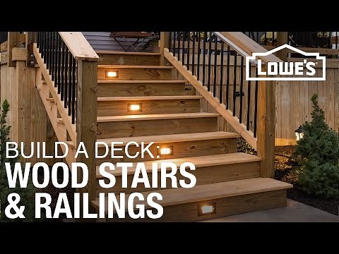 How To Build a Deck | Wood Stairs & Railings (4 of 5)