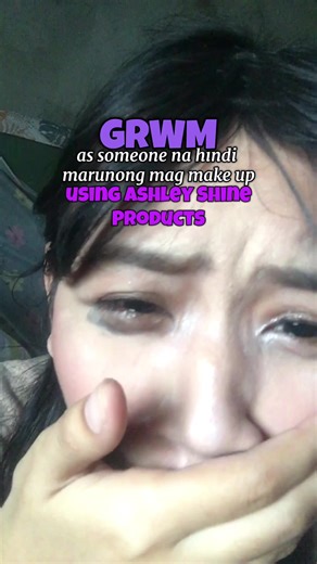 GRWM as someone na hindi marunong mag make up using Ashley Shine Products (gone wrong sa eyeliner) ehe it’s been a while. Products link here @SANDY⭒๋𐙚 #makeup #grwm #beginner #ashleyshinecosmetics #ashleyshine