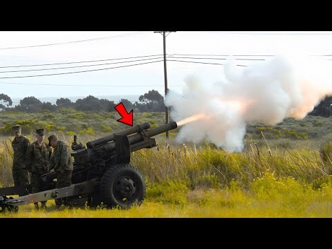 German Artillery Officers Fired U.S. 105mm Howitzers — And Realized Why They Were Outgunned