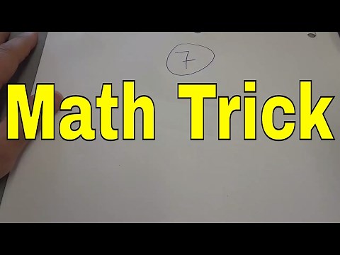 7 Times Table Trick-EASY Math Multiplication Trick