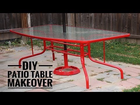 DIY Patio Table Makeover