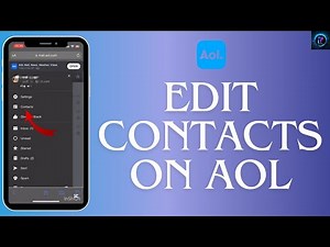 How to Edit Contacts on AOL Mail | Simplify Your Address Book 2024
