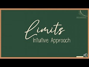 1.1 Limits: An Intuitive Approach