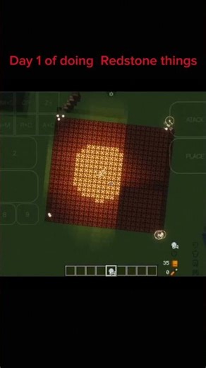Day 1 of Redstone #equipou #minecraft #gaming #foryou