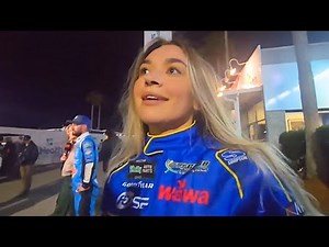 Natalie Decker Explains Daytona Wreck