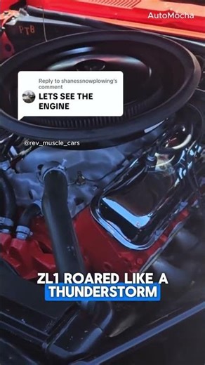Chevrolet 427 ZL1 Engine — The Most Powerful Big-Block of the Muscle Car Era. #427ZL1, #ZL1Engine,