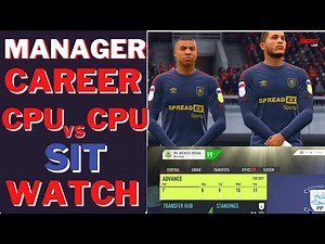 FIFA19 MANAGER CAREER [CPU VS CPU SIT AND WATCH THE GAME] FIFA 19 CHEAT TABLE
