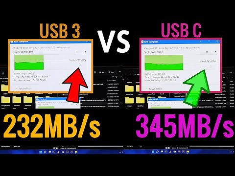 USB Type-C vs. USB 3.0 Speed Test | Which is Faster?