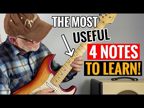 LEAD GUITAR // Best 4 Notes To Learn