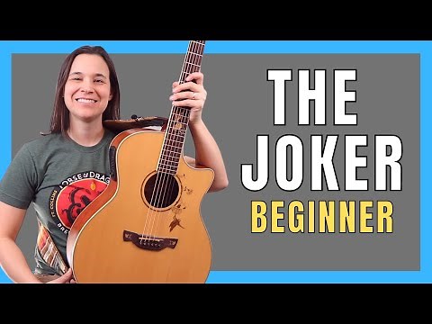 A Guitar Riff So FUN Even A BEGINNER Can Play It! // The Joker Guitar Lesson