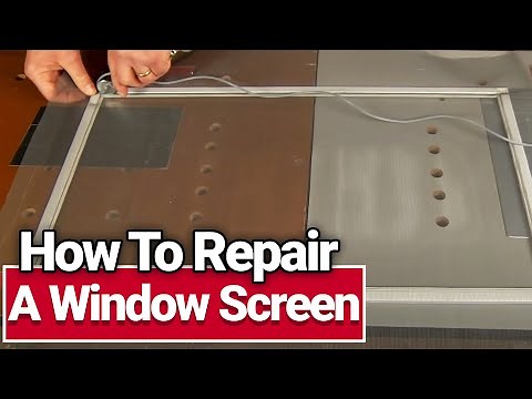 How to Repair a Window Screen - Ace Hardware