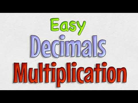 Easy Decimals Multiplication