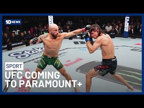 UFC Set To Hit Paramount+ & Network 10 | 10 News