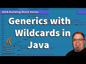 Wildcards in Generics - Using Wildcards with Java Generics - Bounded Wildcards