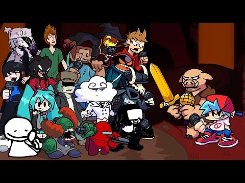 Pigstep But Different Characters Sing It 🎤 (FNF Everyone Sings Pigstep)