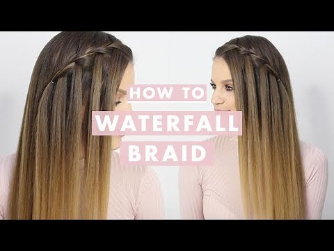 How To Waterfall Braid: Hair Tutorial For Beginners | Luxy Hair