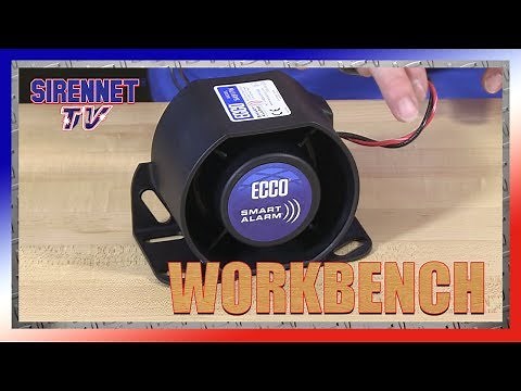 ECCO Variable Loudness Smart Back-Up Alarm