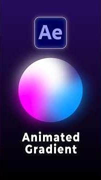 After Effects Tutorials | Animate Gradients in After Effects | Motion Graphics