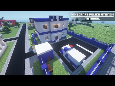 Minecraft police station tutorial