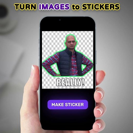 Sticker Maker app for iPhone | Create Stickers from any Picture