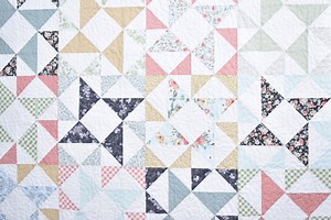 Windmill - a free pre-cut 10" square (layer cake) quilt pattern — Material Girl Quilts