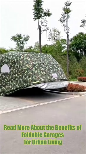 557K views · 151 reactions | Many are exploring solutions for limited garage space in cities. This article discusses the practicality and convenience of foldable garages, highlighting how they may suit modern living needs. | Banana Gate | Facebook