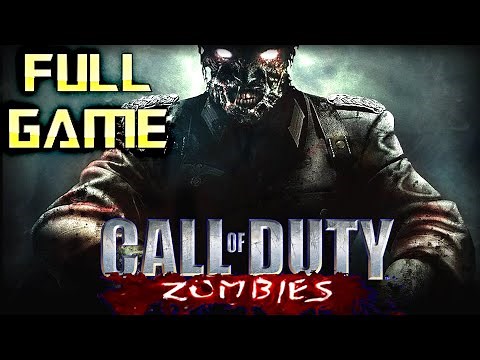 CoD Black Ops ZOMBIES | Full Game Walkthrough | No Commentary