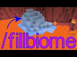 Redstone Commands: Episode 30 - fillbiome [Java Edition 1.19.4]