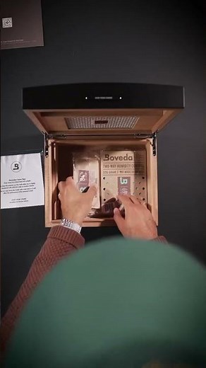 Boveda Humidor Unboxing and ASMR
