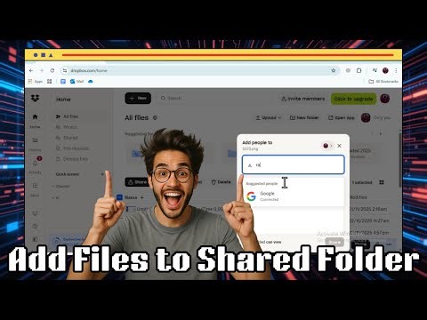 How To Upload Files To Dropbox Shared Folders | Step-by-Step Guide (2026)