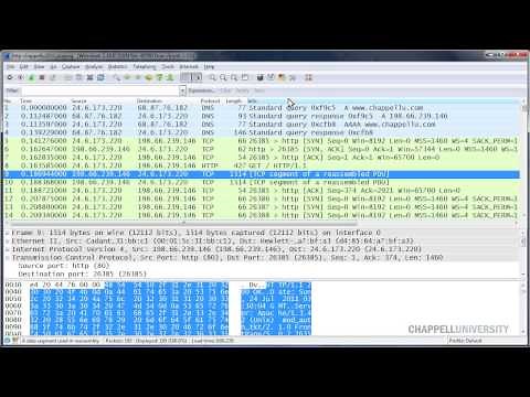 Wireshark Tip 1: TCP Reassembly Setting