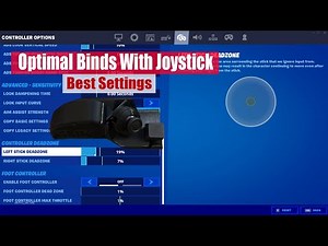 My Fortnite Keybinds For Keyboard Joystick + How To Use It (Settings, Peripherals)