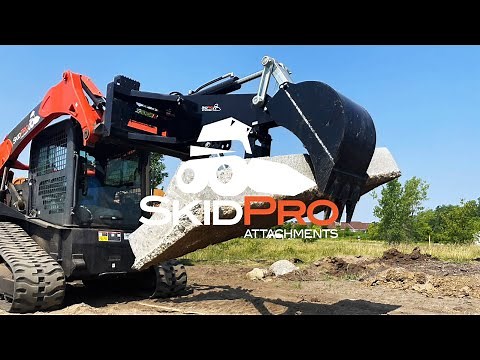 Skid Pro Skid Steer Backhoe