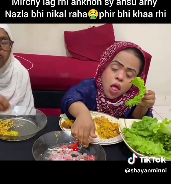 Sanober Eating Challenge: Fun with Food Enthusiasm