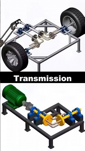 Unlocking the Secrets of Mechanical Transmission #shortsyoutube