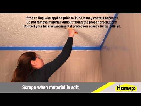 How To Repair Popcorn Ceiling Texture