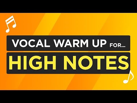 BEST Vocal Warmup for HIGH NOTES | High-pitch with power, you'll be amazed!