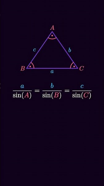 Sine Rule | Law of Sines | Solution of Triangle