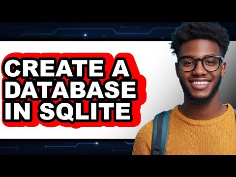 How to Create a Database in Sqlite (only Way)
