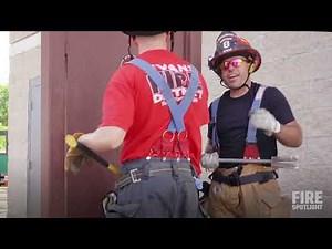 Forcible Entry: 2-Man Crew Away | Firefighter training